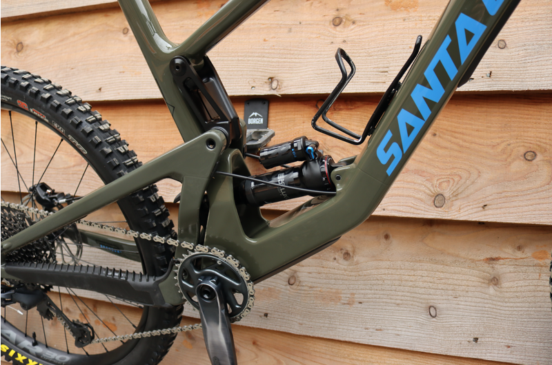 Current Demo Bike - Santa Cruz Bronson C S Model - XLarge - 2022 - Moss Green-2